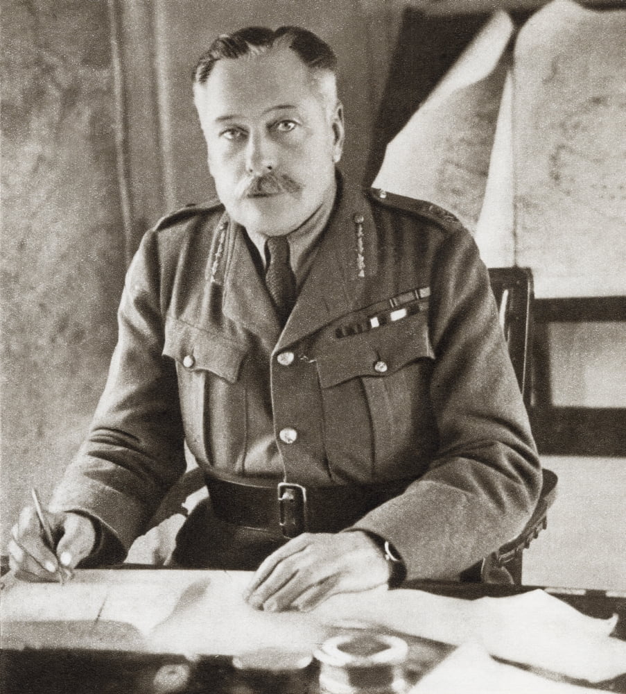 Field Marshal Douglas Haig 1St Earl Haig 1861 Canvas Art - Ken Welsh Design Pics (14 x 16)