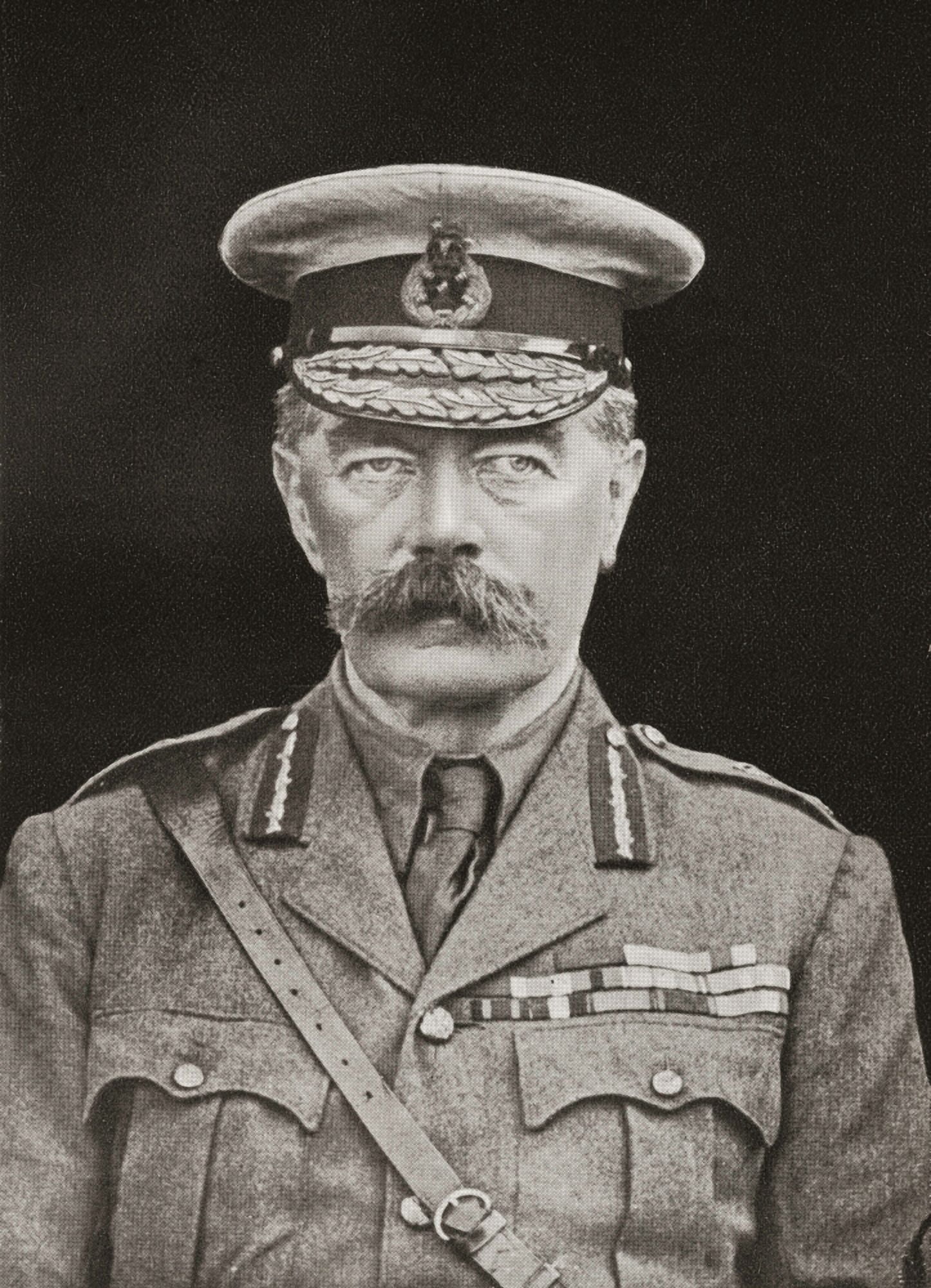 Field Marshal Horatio Herbert Kitchener 1St Earl Kitchener 1850 Canvas Art - Ken Welsh Design Pics (13 x 18)