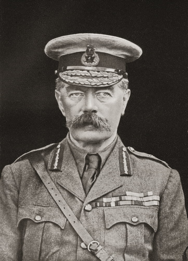 Field Marshal Horatio Herbert Kitchener 1St Earl Kitchener 1850 Canvas Art - Ken Welsh Design Pics (26 x 36)