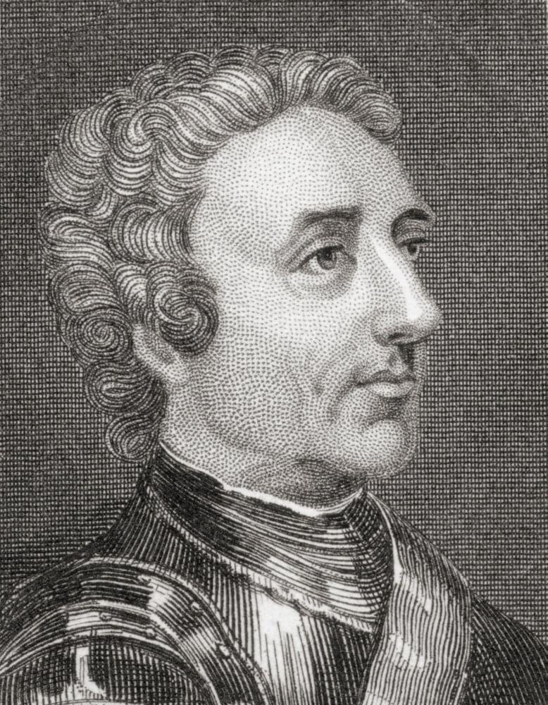 Field Marshal Jeffery Amherst 1St Baron Amherst Of Montreal 1717 To 1797 Officer In The British Army During The French And Indian War Canvas Art - Ken Welsh Design Pics (12 x 16)