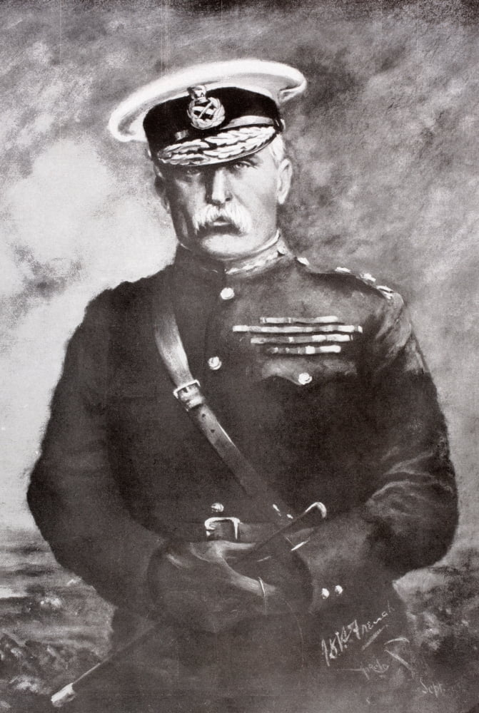 Field Marshal John Denton Pinkstone French 1St Earl Of Ypres 1852 To 1925 Aka The Viscount French Between 1916 And 1922 From La Esfera 1914 Canvas Art - Ken Welsh Design Pics (12 x 18)