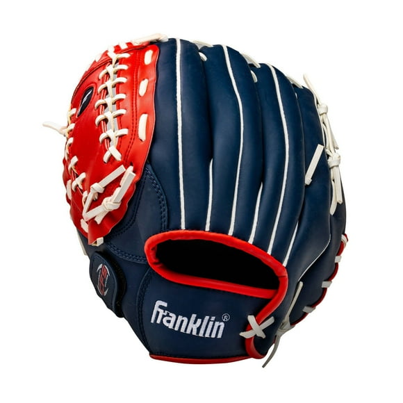 Field Master USA Series 12.0" Baseball Glove - Left Handed Thrower Blue/Red"