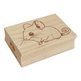 thumbnail image 1 of Field Mouse Rodent with Curled Tail Rectangle Rubber Stamp Stamping Scrapbooking Crafting - Small 1.7in, 1 of 7