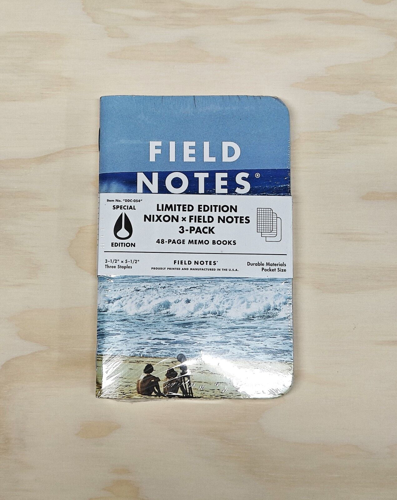 Field Notes Nixon Notebook Set of 3 Sealed