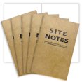 thumbnail image 1 of Field Notes Notebooks 5 Pack | Small Field Memo Book Notepad Refill for Refillable Leather Pocket Field Notes Cover + Leather Journal Wallet | Field Notes Blank White Paper Refill Stitched 3.5 x 5.5", 1 of 7