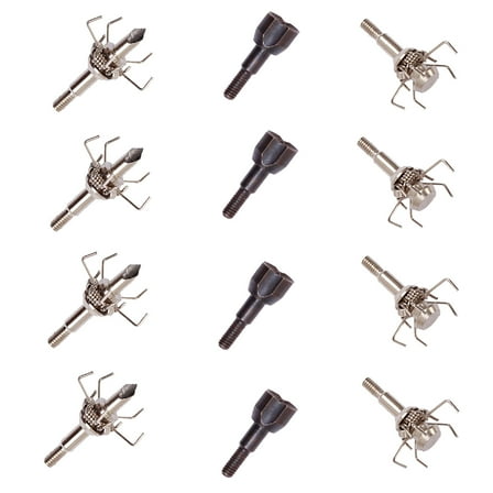Field Point 12PCS Screw in Archery Arrow Practice Tips, 1 Set