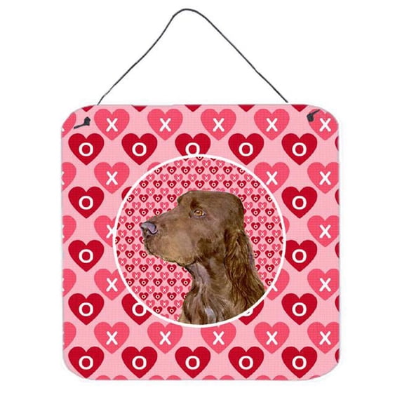 Field Spaniel Aluminium Metal Wall Or Door Hanging Prints