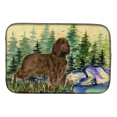 Field Spaniel Dish Drying Mat