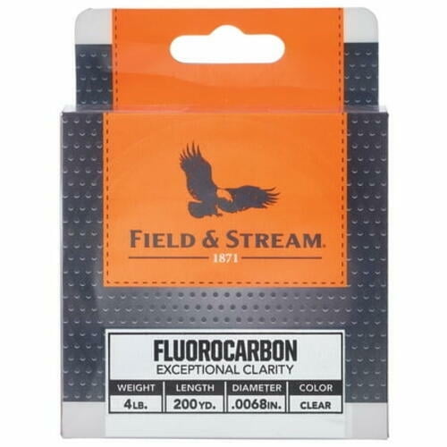 Field & Stream Angler Fluorocarbon Fishing Line Clear