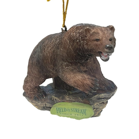 Field & Stream Brown Bear #68 Collection Holiday Christmas Ornament