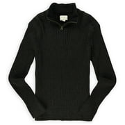 FIELD & STREAM Mens Ribbed Mock Pullover Sweater, Brown, XX-Large