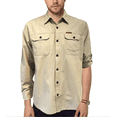 thumbnail image 1 of Field & Stream Original Outfitters Brushed Poplin Long Roll-Up Sleeves Shirt, 1 of 4