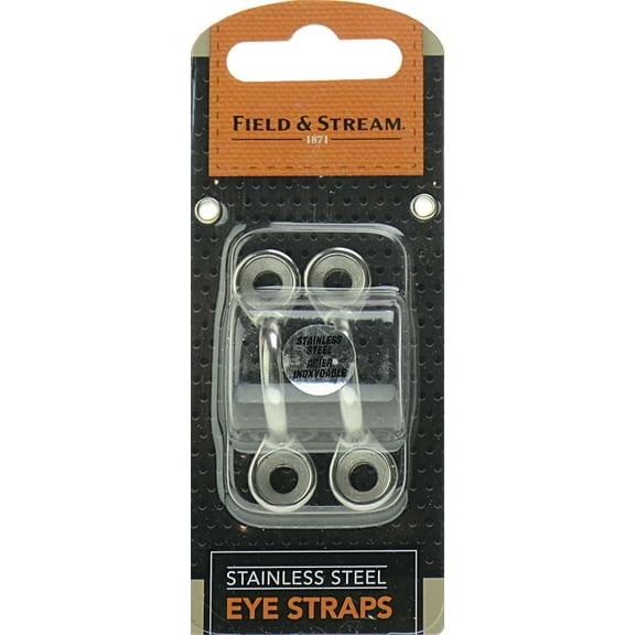 Field & Stream Stainless Steel Eye Straps