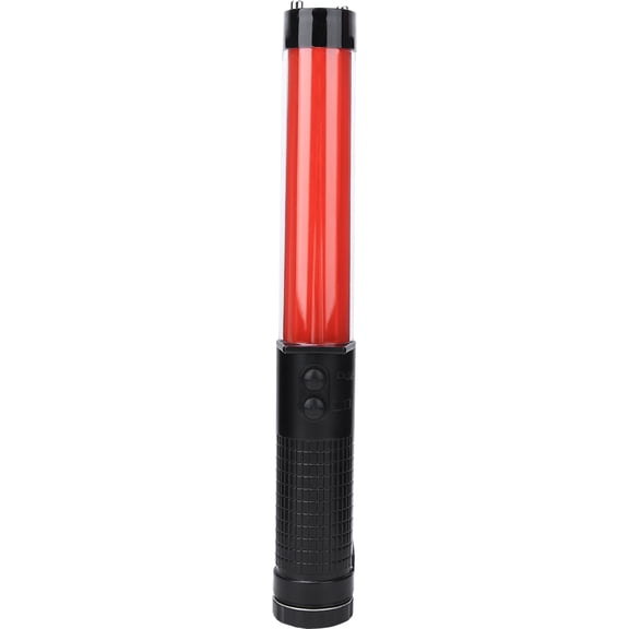 Field Survival Signal Lamp Outdoor Emergency SOS Red Light Flashing Warning Flashlight with Sound, High-Intensity Beacon for Backpacking and Camping (11.42 inches / 29 cm)