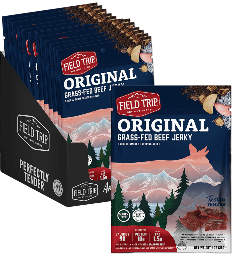 Field Trip Original Beef Jerky (Pack of 9) 2.2 oz