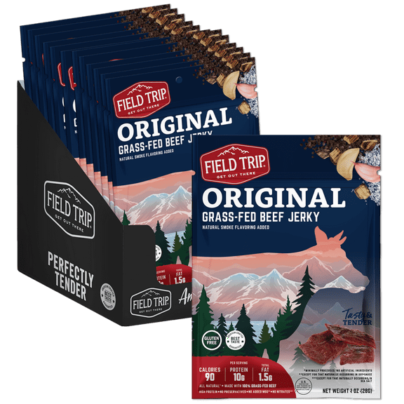 Field Trip Original Beef Jerky (Pack of 9) 2.2 oz