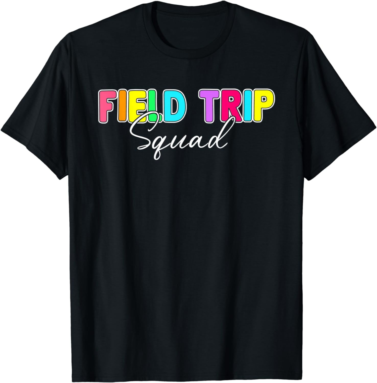 Field Trip Squad Rainbow Field Day Games Kids Kindergarten T Shirt field-trip-squad-rainbow-field-day-games-kids-kindergarten-t-shirt