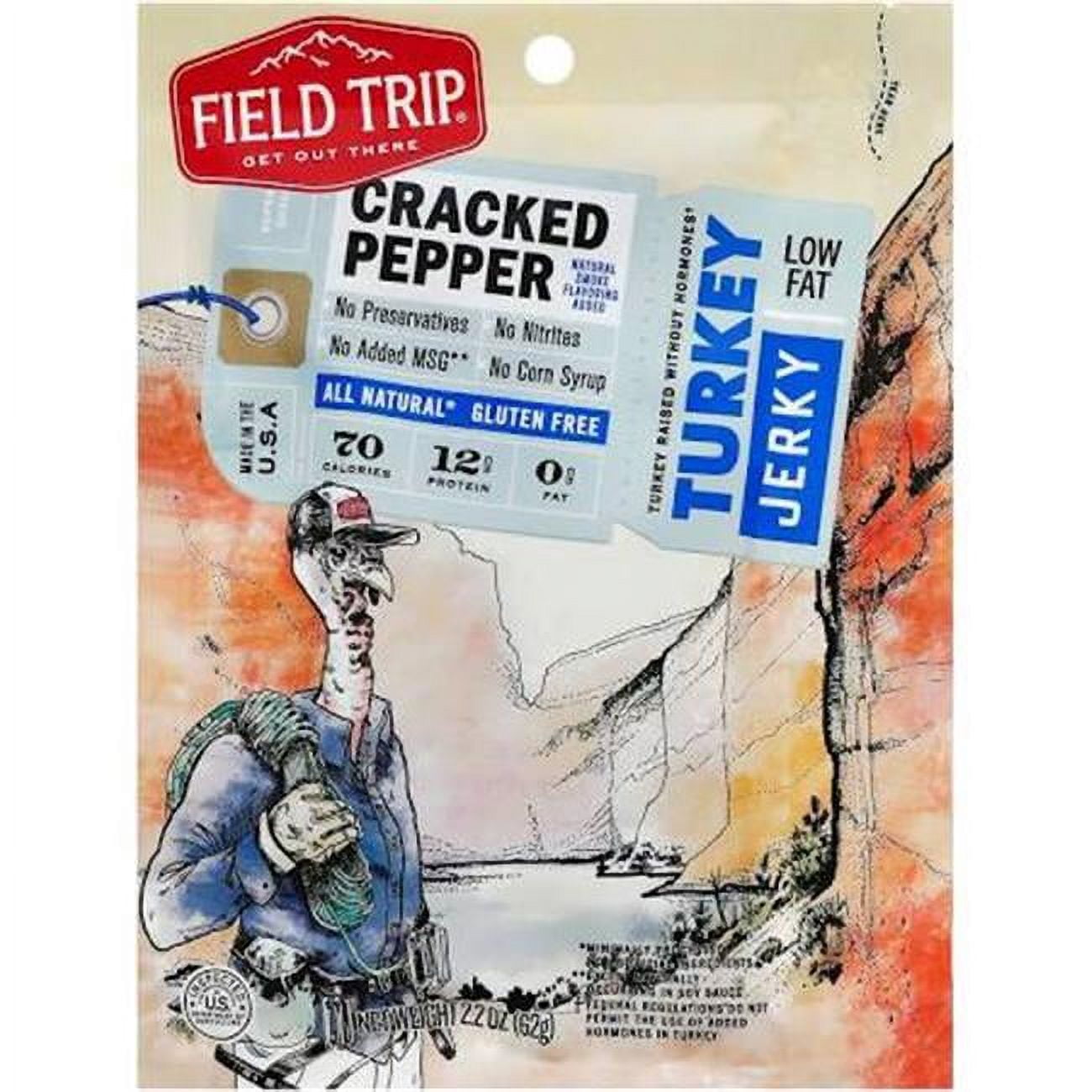 Field Trip Turkey Jerky Gluten Free, 2.2 Oz