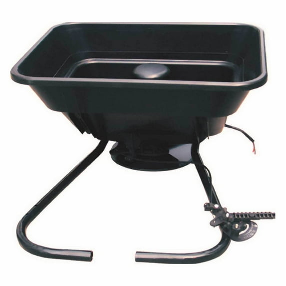 Field Tuff 12V ATV 80lb Load Capacity Broadcast Seed & Fertilizer Spreader
