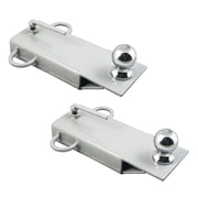 Field Tuff FTF-01FBMA 4in Ball Mount Hitch Adapter Fork Attachment 2 Pack