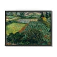 thumbnail image 1 of Field With Poppies Van Gogh Rural Scenery Landscape Painting Black Framed Art Print Wall Art, 1 of 7