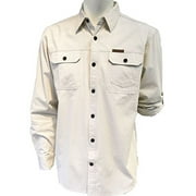 Field & Stream Men's Original Outfitters Roll-Up Sleeve Casual Shirt, Ecru