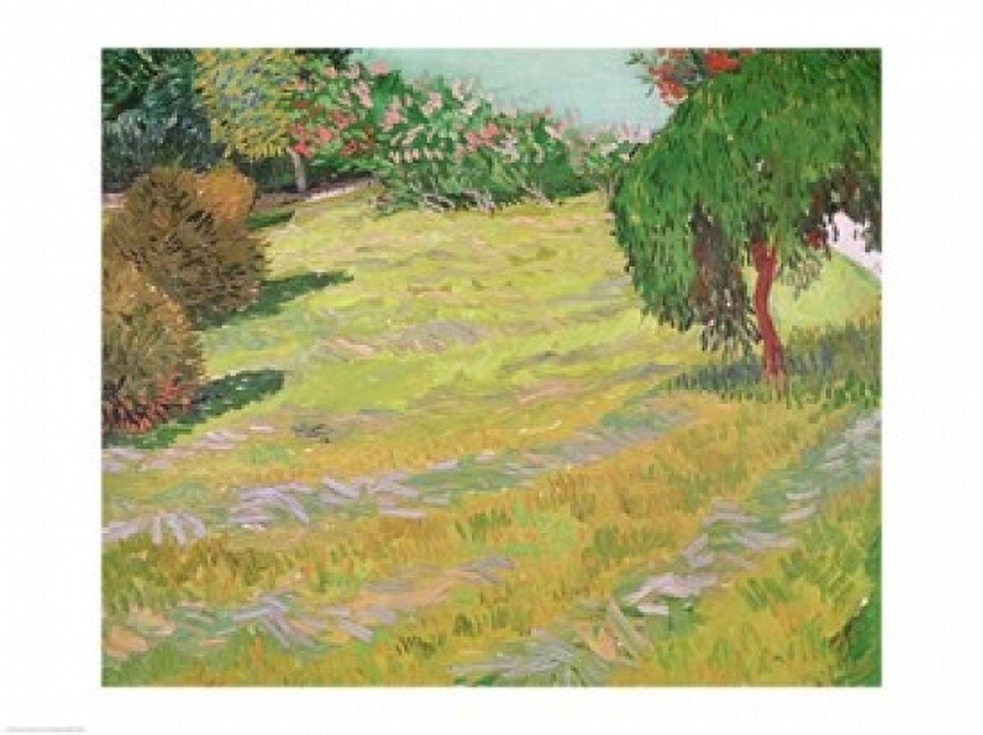 Field in Sunlight 1888 Canvas Art - Vincent Van Gogh (36 x 24)