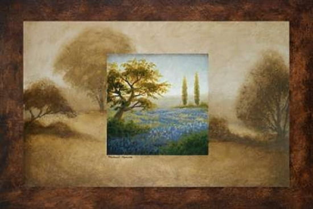Field of Blue Canvas Art - Michael Marcon (24 x 36)