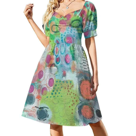 Field of Dots Sleeveless Dress elegant party dresses for women 2024 summer outfits for women 2024 Clothing