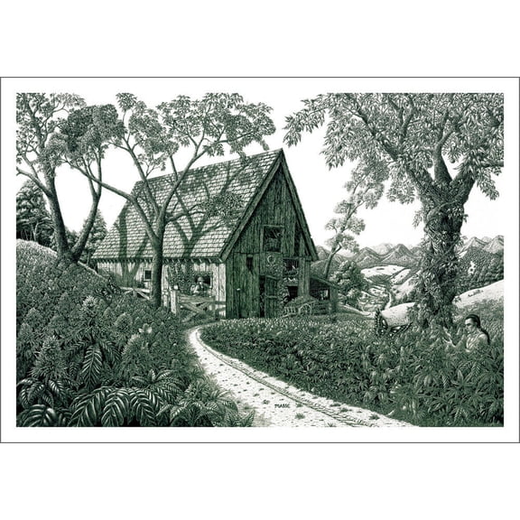 Field of Dreams by Tom Masse Laminated Poster (32.5 x 22.5)