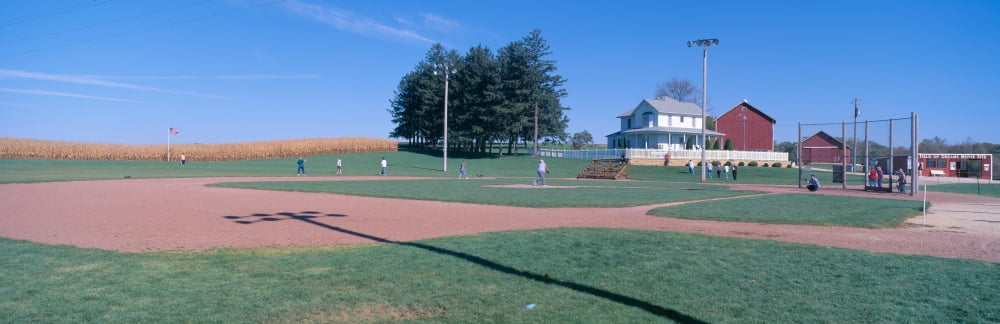 Field of Dreams movie set Dyersville Iowa Canvas Art - Panoramic Images (36 x 12)