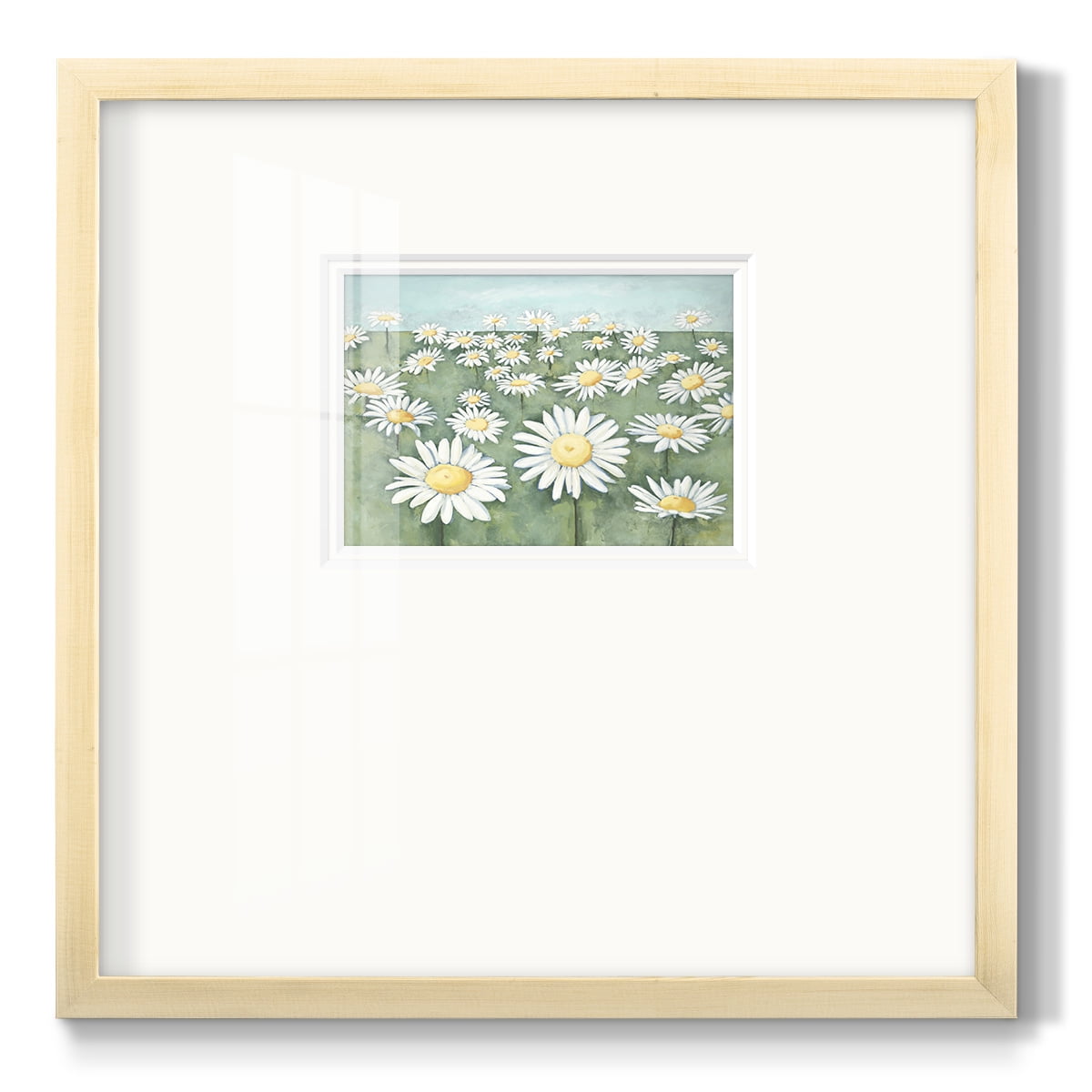 Field of Flowers-Premium Framed Print