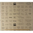 thumbnail image 1 of Field's Fabrics 31.5" x 44" Bible Scripture Cotton Fabric, Beige, 1 of 1