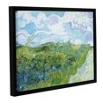 thumbnail image 1 of Field with Green Wheat Gallery Wrapped Floater-framed Canvas, 1 of 1