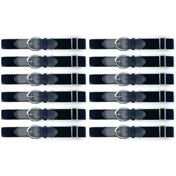 FieldSage Uniform Belt - Youth, Black (12-Pack)