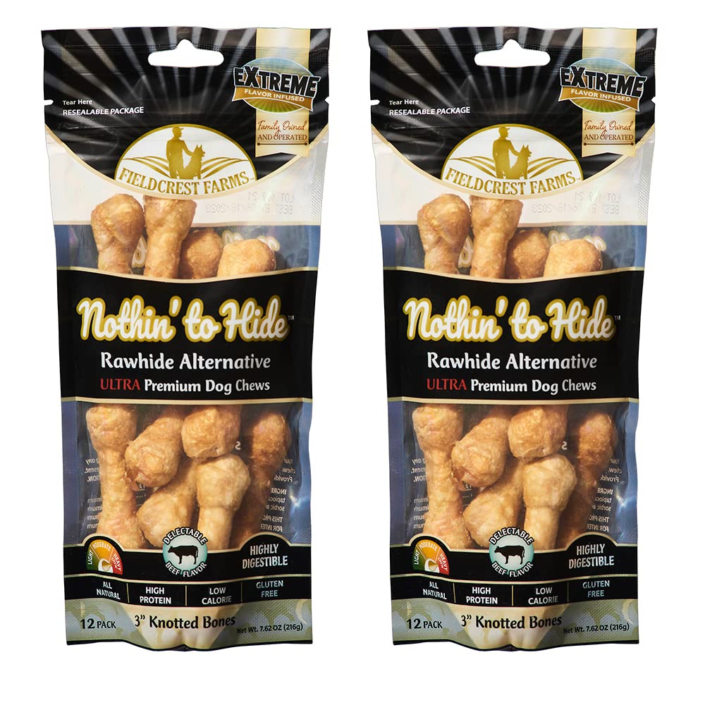 Fieldcrest Farms Nothing to MMF7 Hide Natural Rawhide Alternative