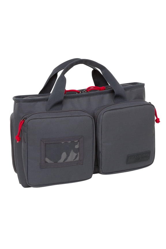 Pro Series 10 Ltr Shooters Bag, Pistol Case Range Bag Gray, Polyester Soft Case, All-Weather