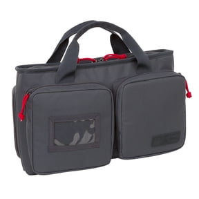 Fieldline Pro Series 10 Ltr Shooters Bag, Pistol Case Range Bag Gray, Polyester Soft Case, All-Weather