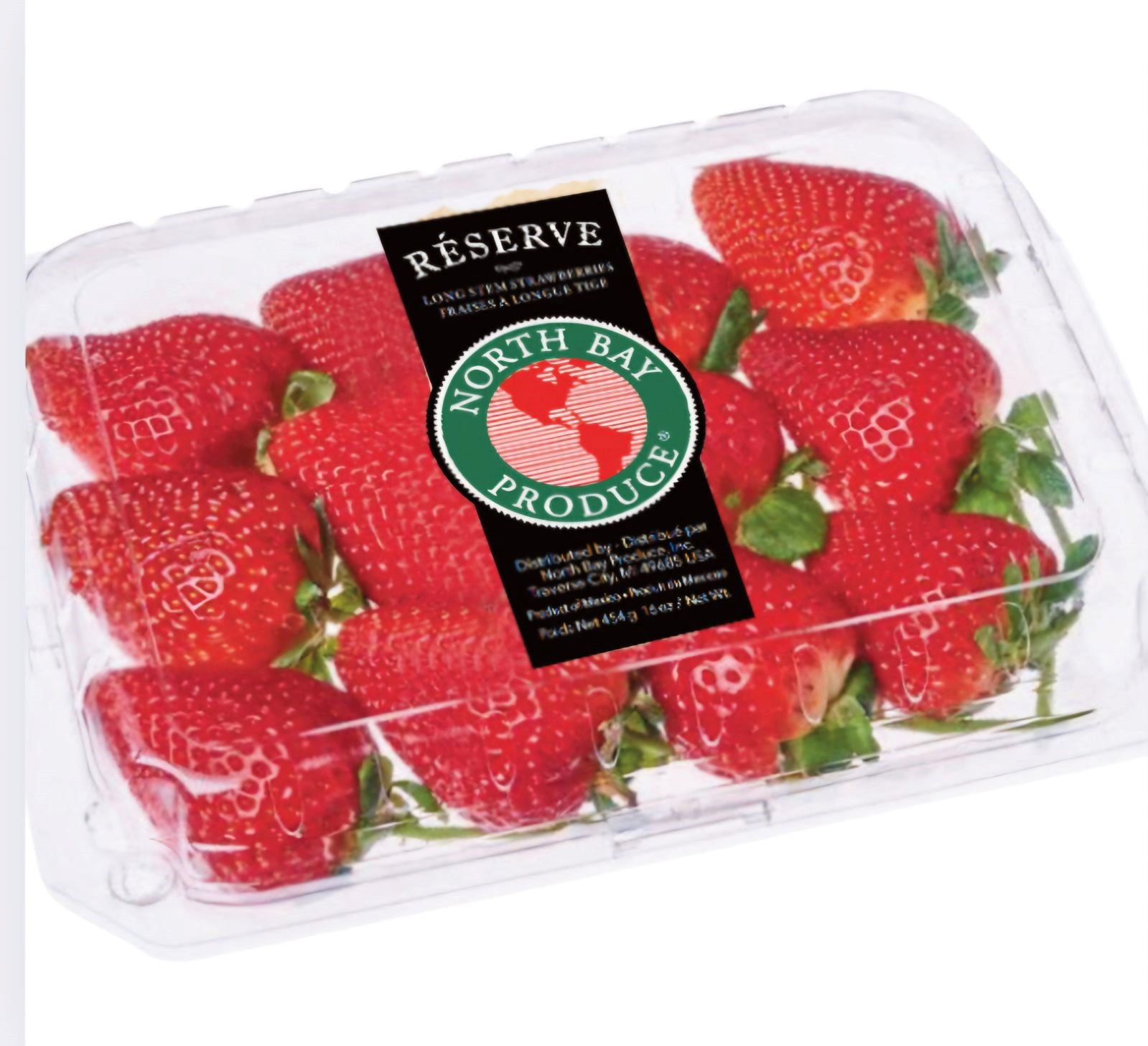 Fieldpack Unbranded Fresh Stem Strawberries 1#