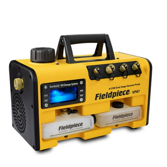 Fieldpiece VP87 RunQuick 8 CFM Vacuum Pump, replacement for VP85