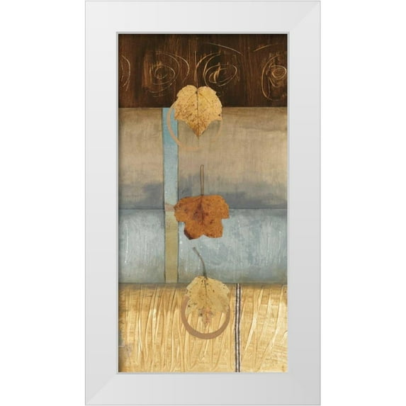 Fields, Laurie 11x18 White Modern Wood Framed Museum Art Print Titled - Free Fall I