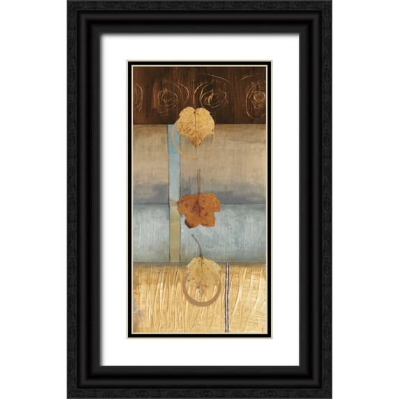 Fields, Laurie 18x32 Black Ornate Wood Framed with Double Matting Museum Art Print Titled - Free Fall I
