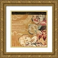 thumbnail image 1 of Fields, Laurie 20x20 Gold Ornate Wood Framed with Double Matting Museum Art Print Titled - Cranberries and Creme I, 1 of 4