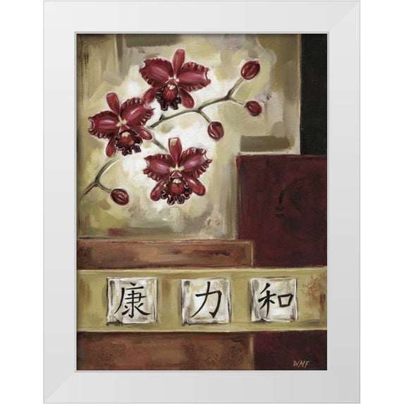 Fields, Wendy 19x24 White Modern Wood Framed Museum Art Print Titled - Sen II