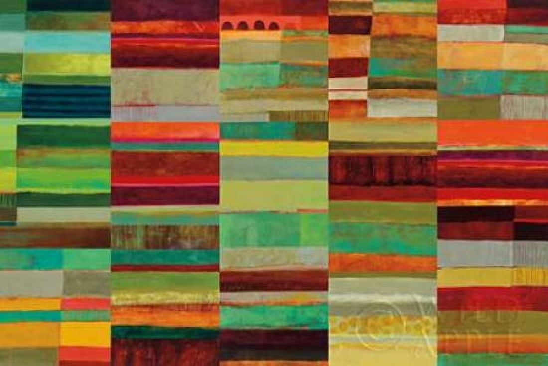 Fields of Color VIII Canvas Art - Jane Davies (24 x 36)