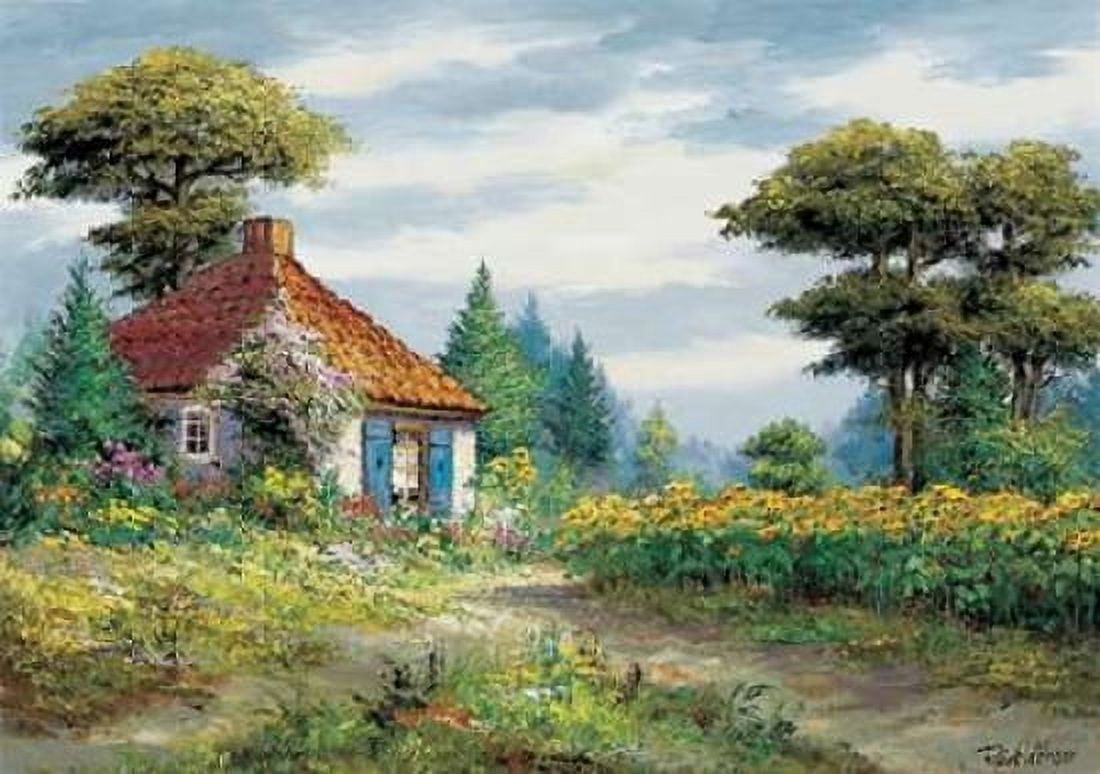 Fields of fun Canvas Art - Reint Withaar (20 x 28)