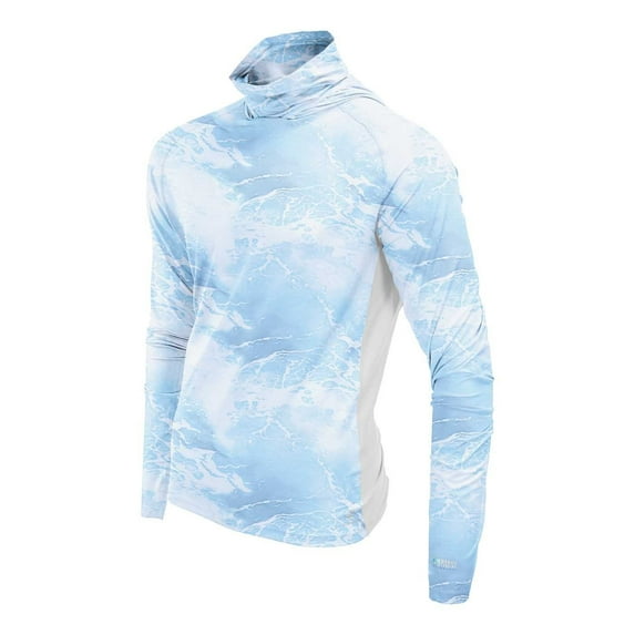 Fieldsheer Mobile Cooling Men's 1/4 Zip Long Sleeve Shirt (Ocean XXL) XXL
