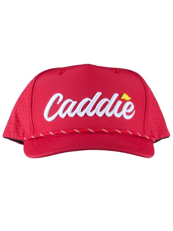 Boys Red Caddie Performance Cap