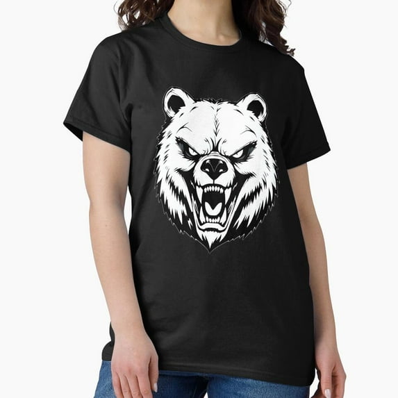 Fierce Animal Heads Simple Art Design Apparel Best Gift Idea Unisex T-Shirt up to Size 5XL