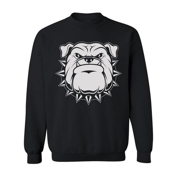 Fierce Bulldog. Sweatshirt Men -Image by Shutterstock, Male 3X-Large